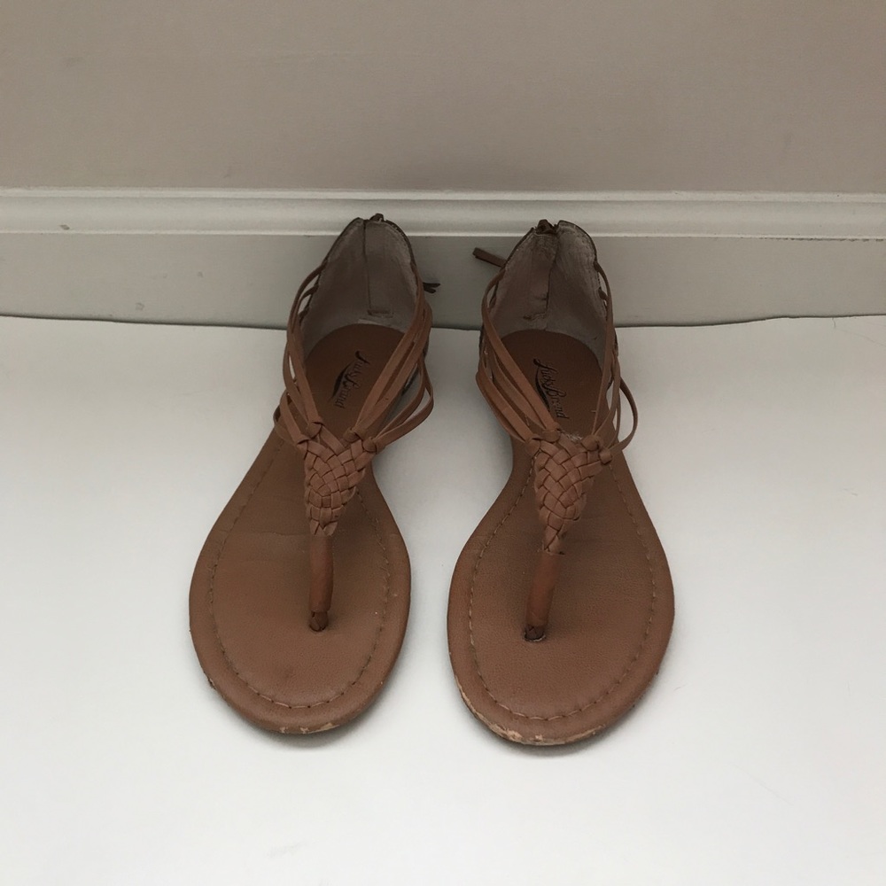 Lucky Brand cynthia woven flat thong sandals - Picture 3 of 5